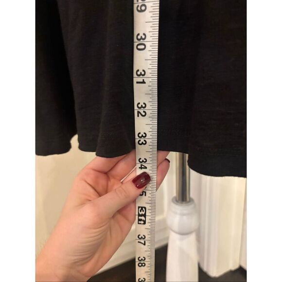 Sanctuary Women's Black Organic Cotton Blend Long Sleeve Fit & Flare Dress Small - Picture 3 of 7